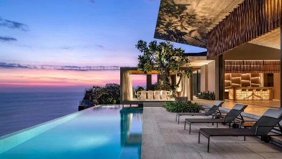 Premium villa architecture in Bali