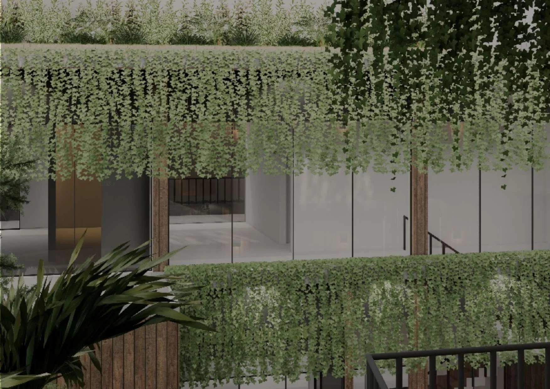 Tevah Suite Ubud — 3D render view 11