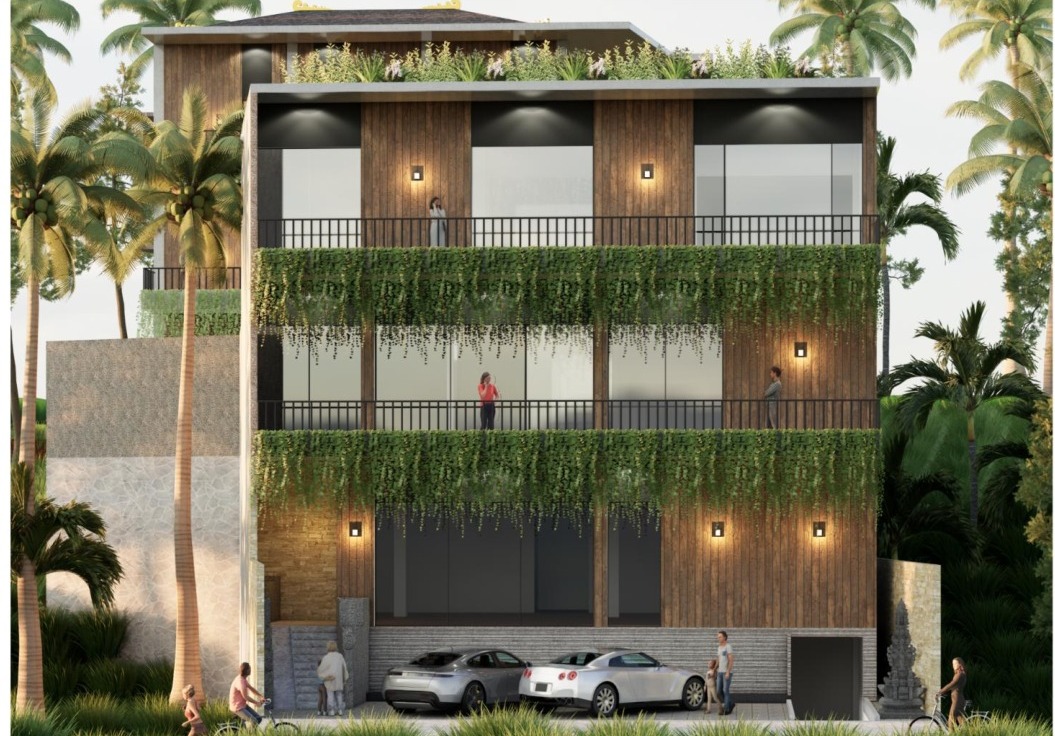 The Banjar Bali development rendering